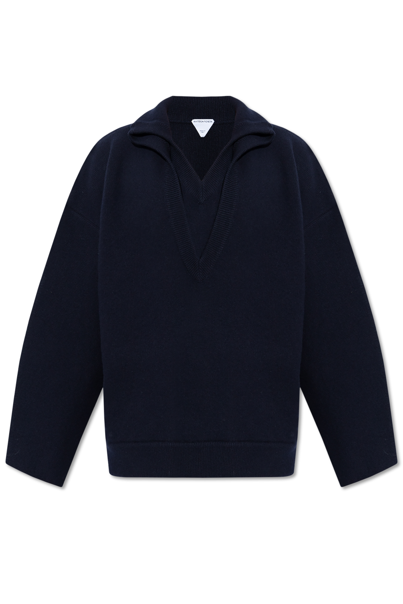 トップス Bottega Veneta/v-neck knit Bottega Veneta Men's Compact Wool Double V-Neck Sweater